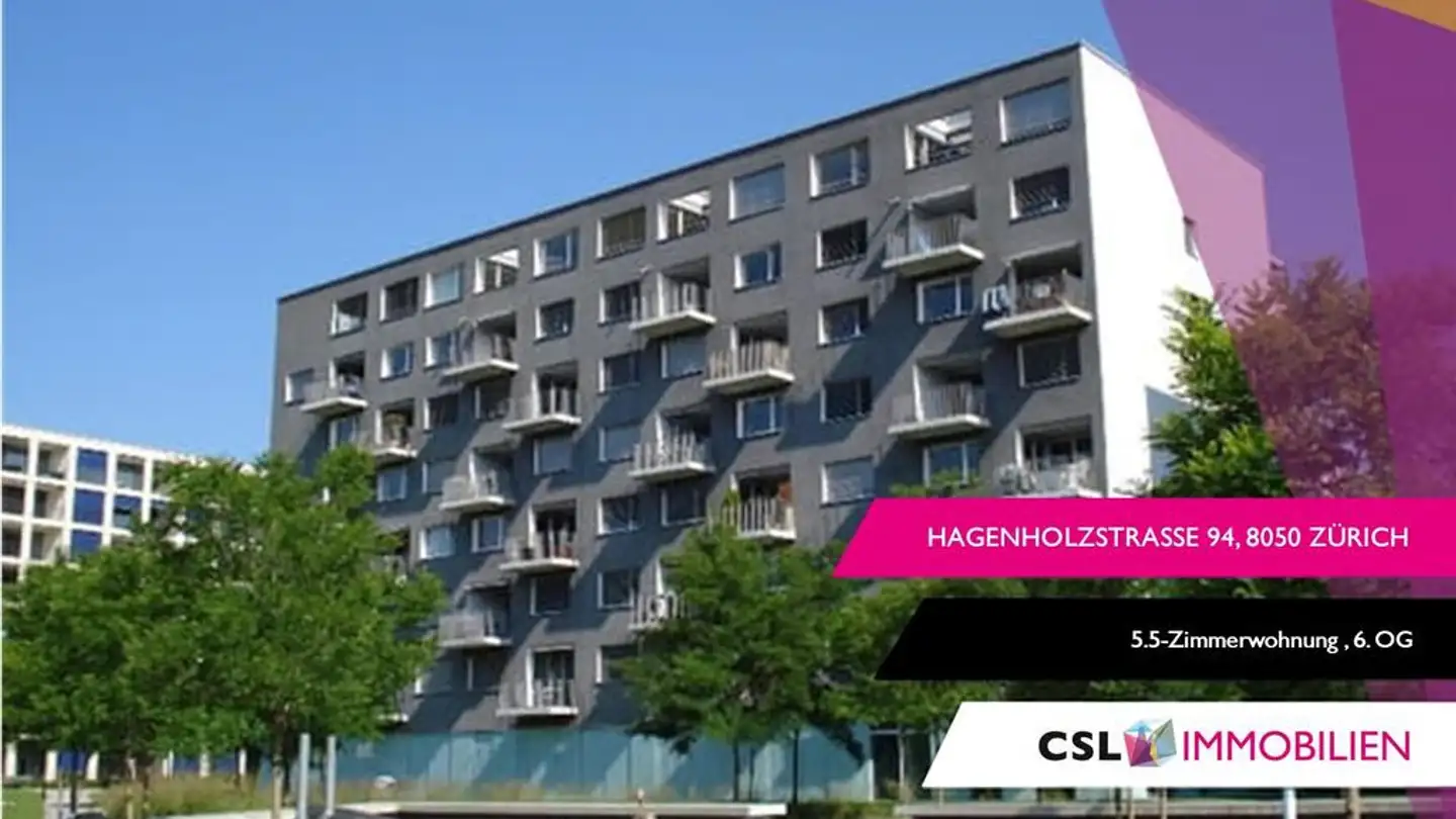 Apartment for rent - Hagenholzstrasse 94, 8050 Zürich