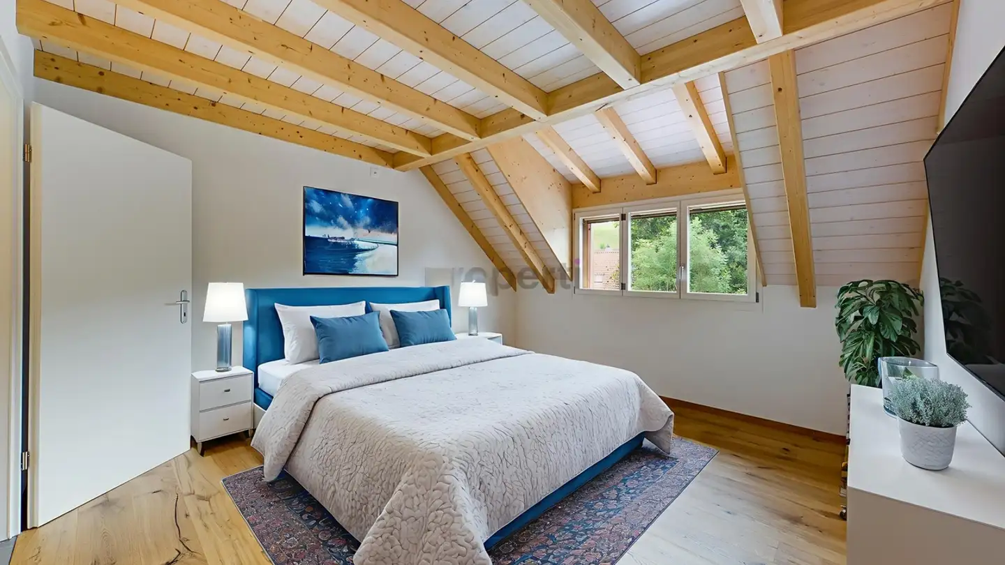 Dachgeschosswohnung mieten - 3271 Radelfingen b. Aarberg - Foto 4