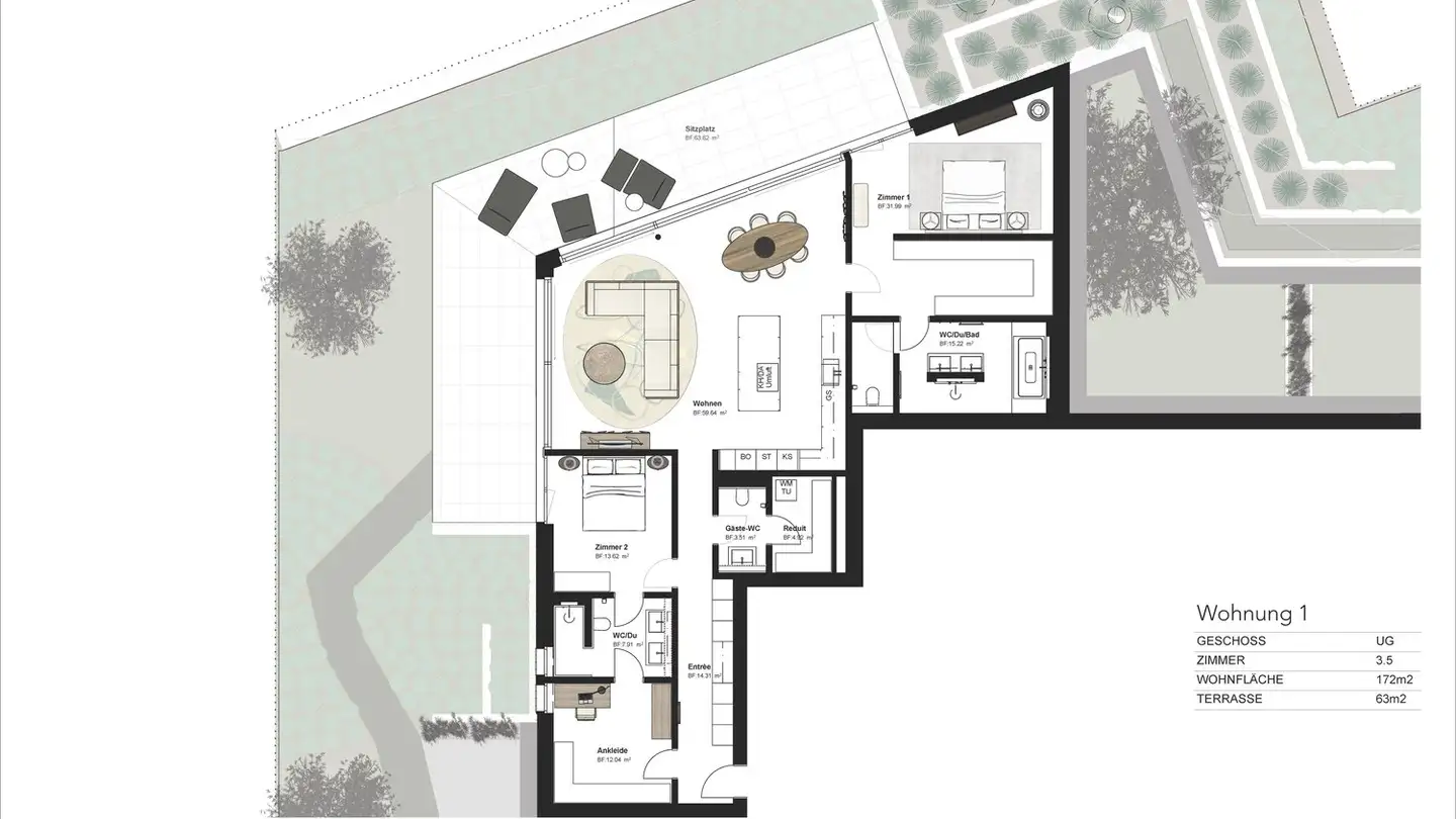 Appartamento in affitto - Bergwisenstrasse 6, 8123 Ebmatingen - Photo 2