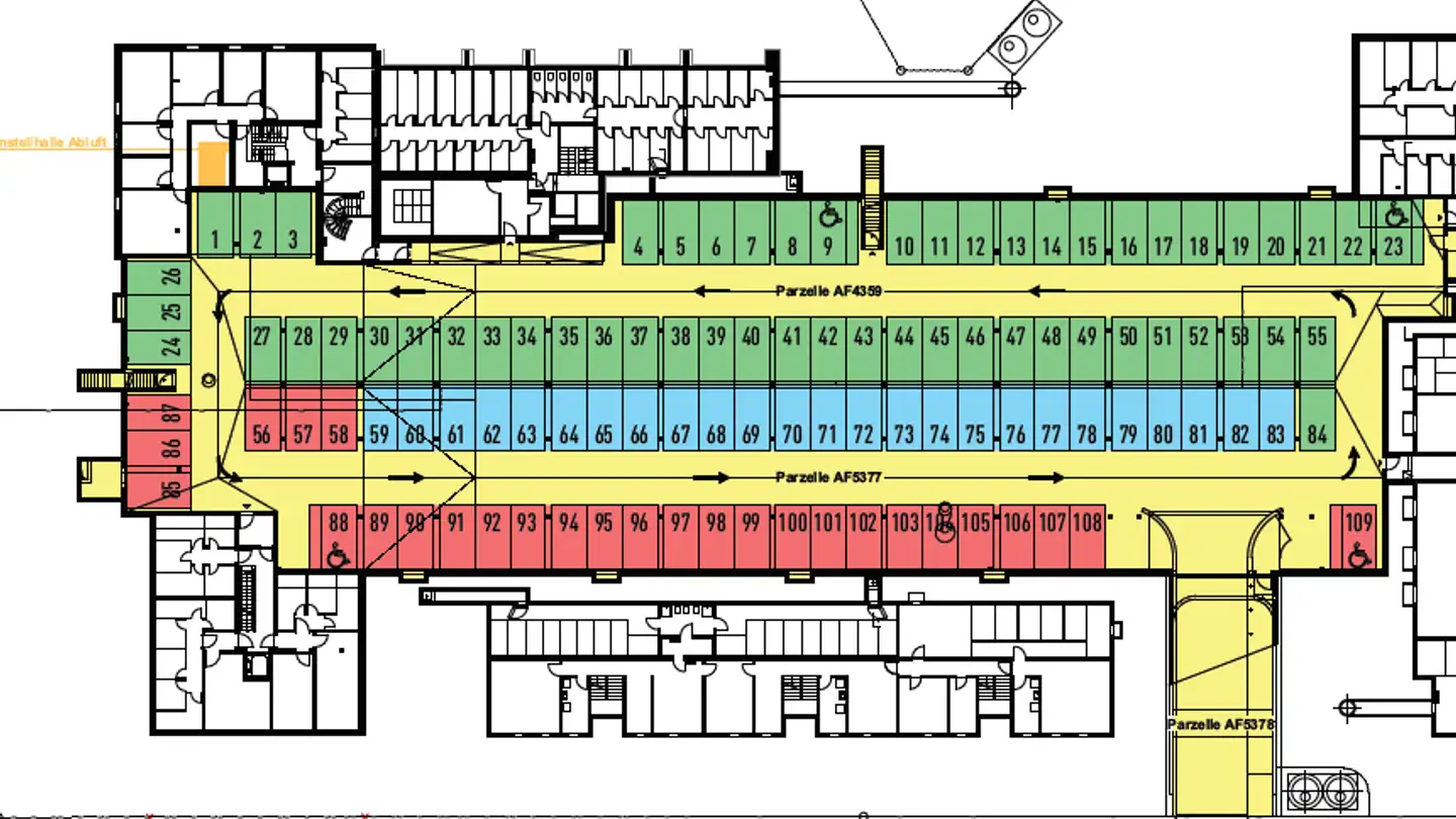 Place de parking souterraine à louer - Kügeliloostrasse 85, 8046 Zürich - Photo 3
