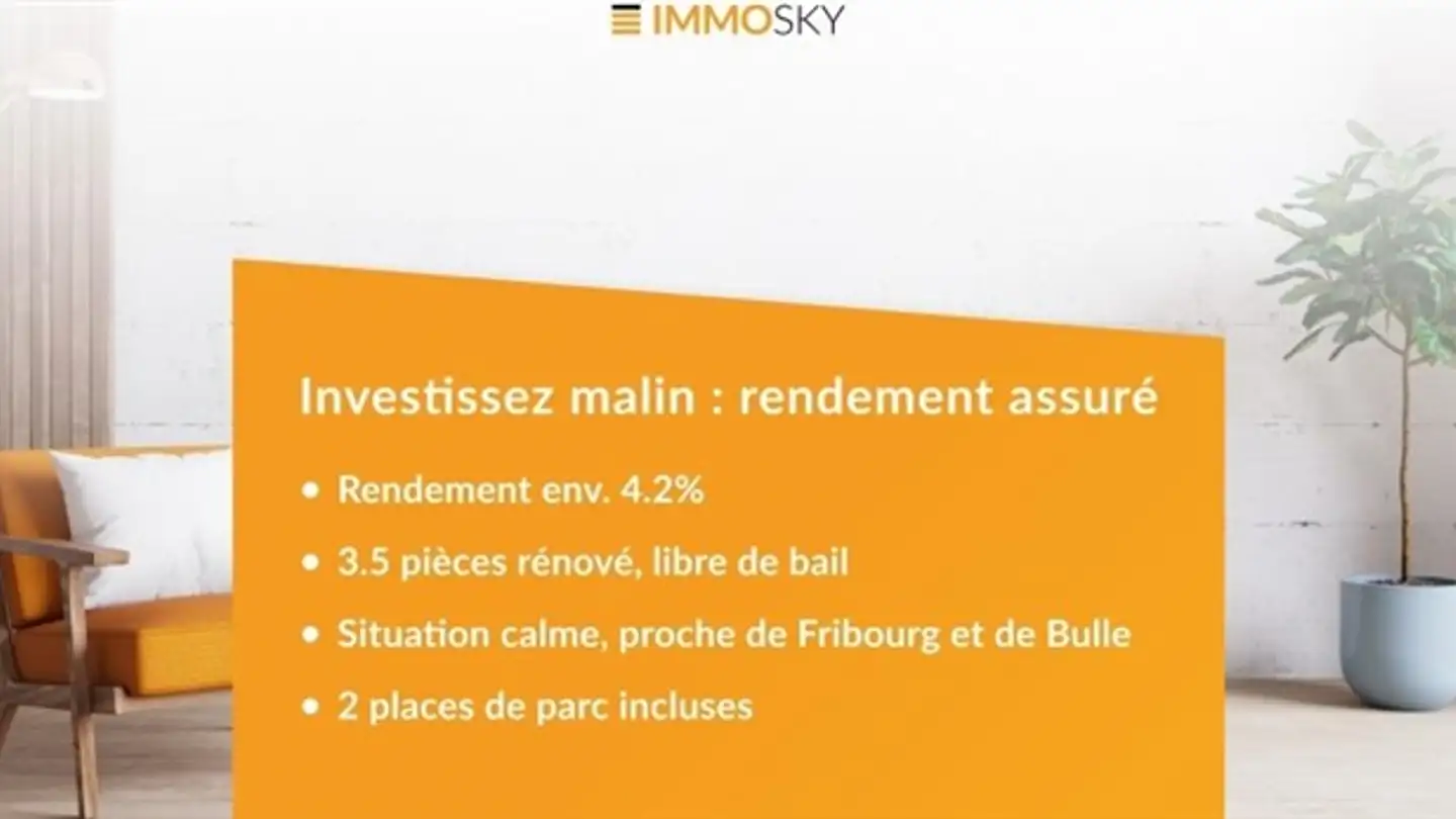 Apartment for sale - 1696 Vuisternens-en-Ogoz