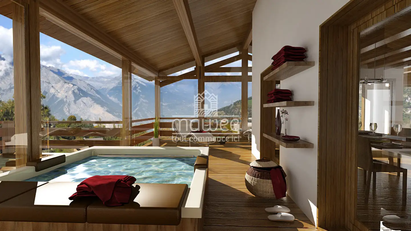 Chalet for sale - 1918 La Tzoumaz - Photo 2