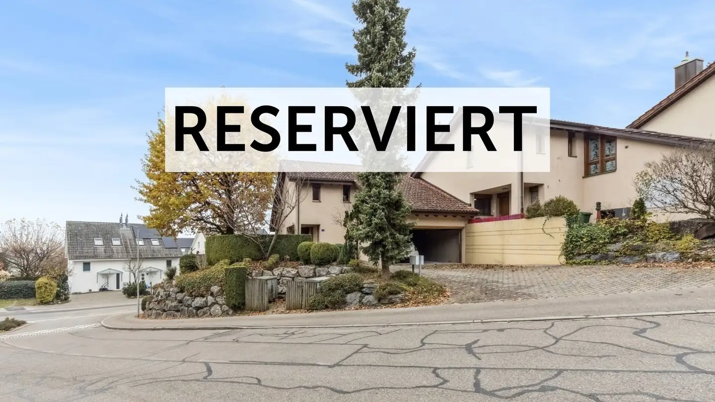 Row house for sale - Ruggstrasse 1, 8954 Geroldswil