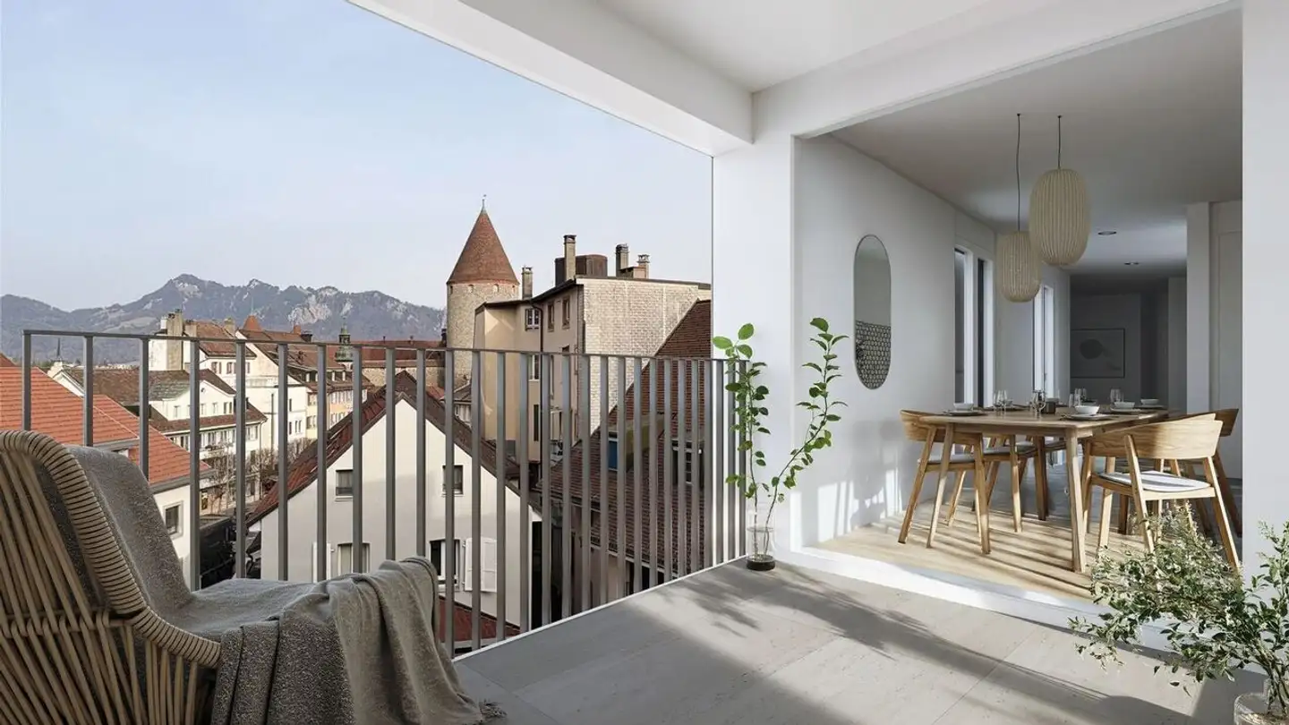 Apartment for rent - Rue Nicolas-Glasson, 1630 Bulle - Photo 4