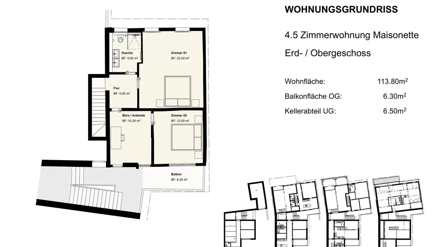 Wohnung mieten - Hauptstrasse 39, 4105 Biel-Benken BL - Foto 3