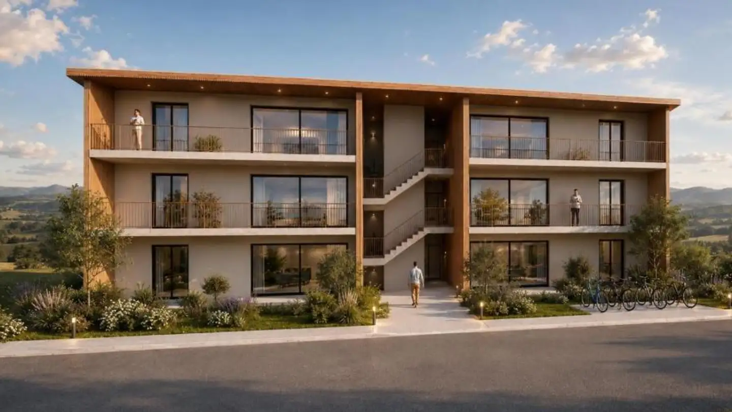 Terrain constructible à vendre - 1697 La Joux FR
