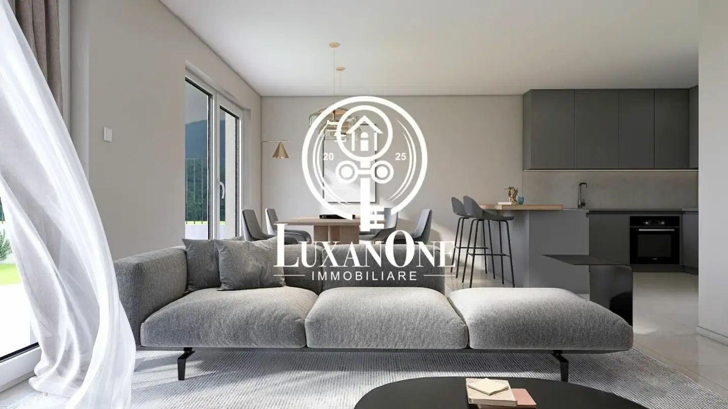 Casa a schiera in vendita - Via Monteggio, 6998 Monteggio