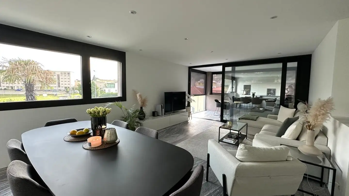 Appartement à louer - El Camp Di Nav, 6513 Monte Carasso - Photo 2