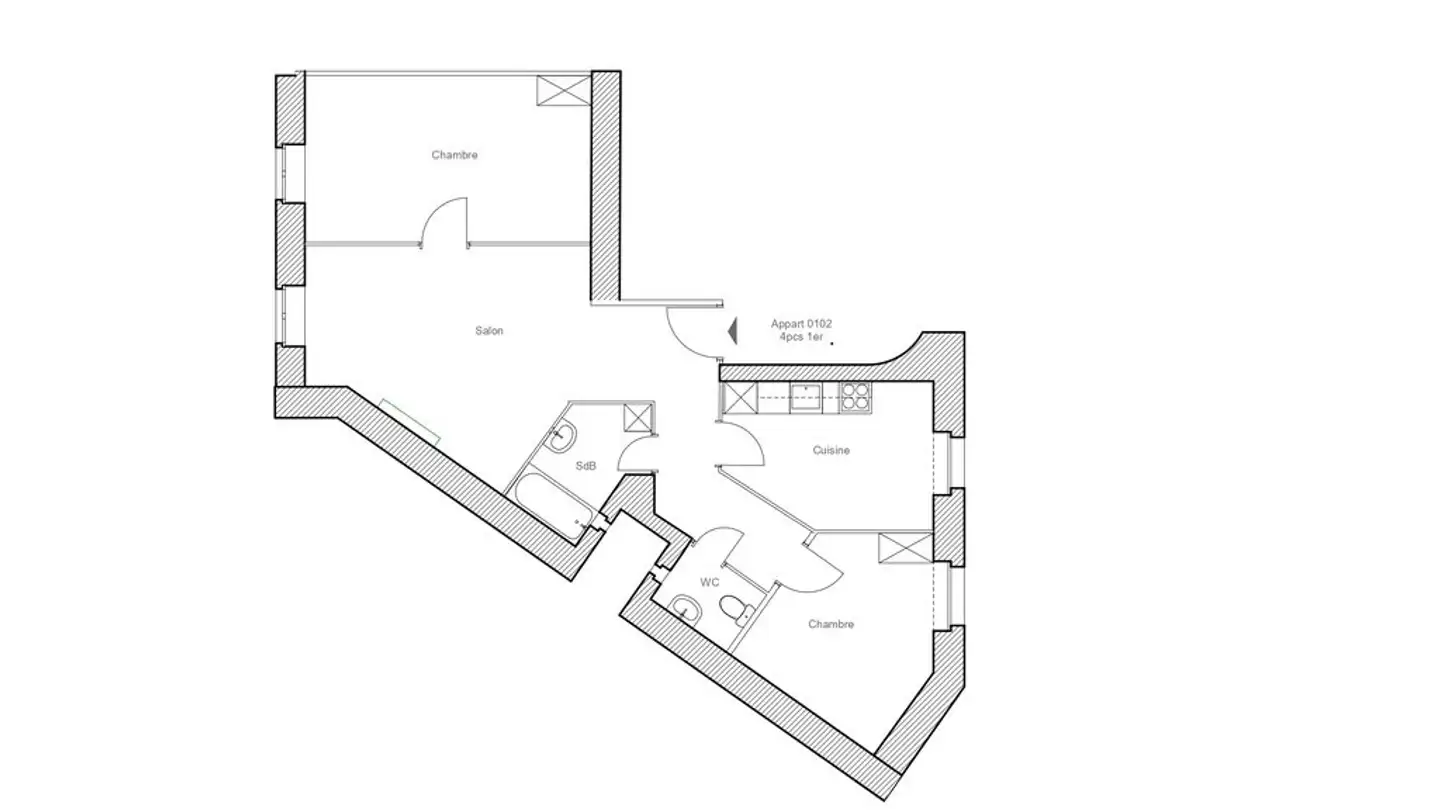 Apartment for rent - Rue De Montbrillant 10, 1201 Genève - Photo 2