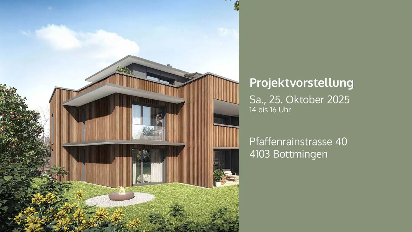 Appartement à vendre - Pfaffenrainstrasse 40, 4103 Bottmingen
