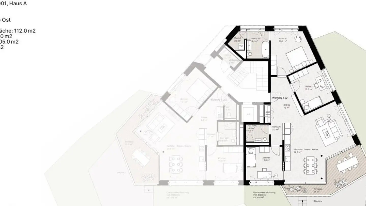 Appartamento in affitto - Pfannenstielstrasse 112, 8706 Meilen - Foto 2