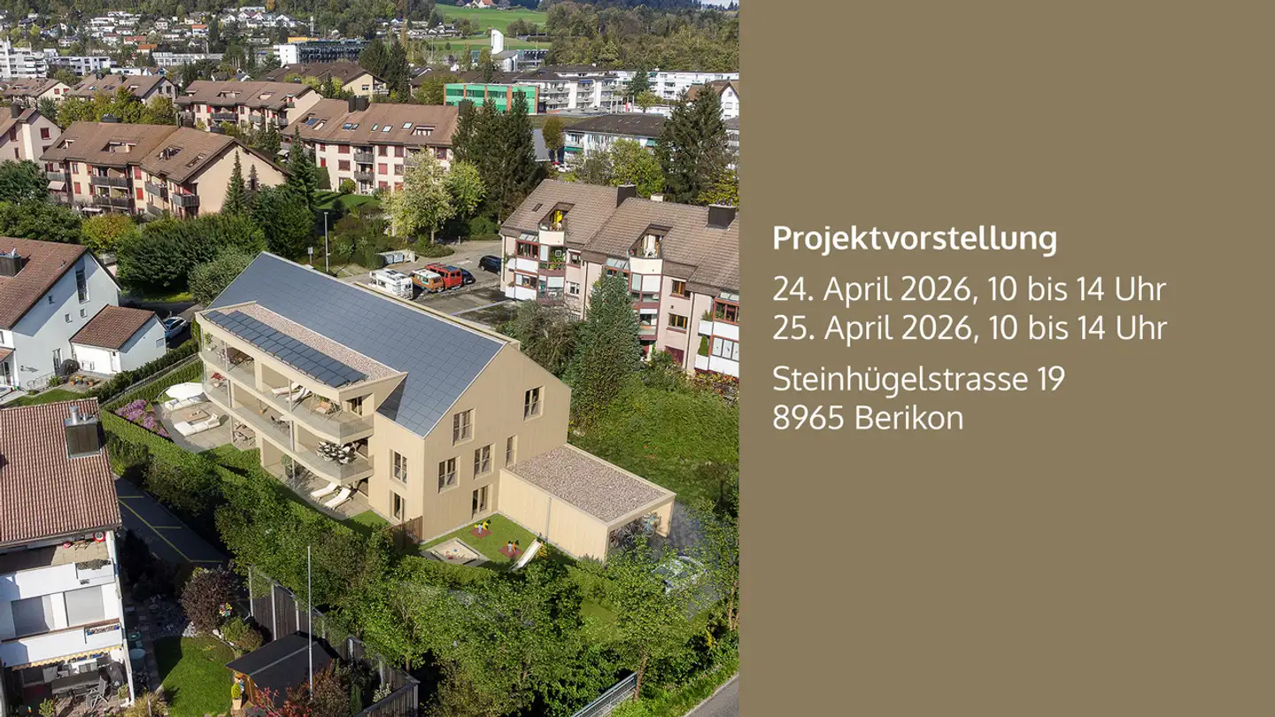 Appartement à vendre - Steinhügelstrasse, 8965 Berikon