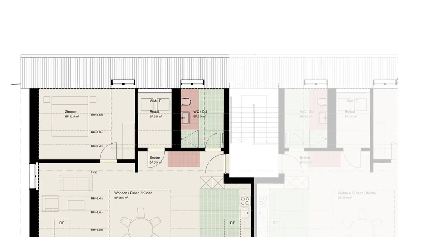 Attique à louer - Weberstrasse 100, 8400 Winterthur - Photo 4