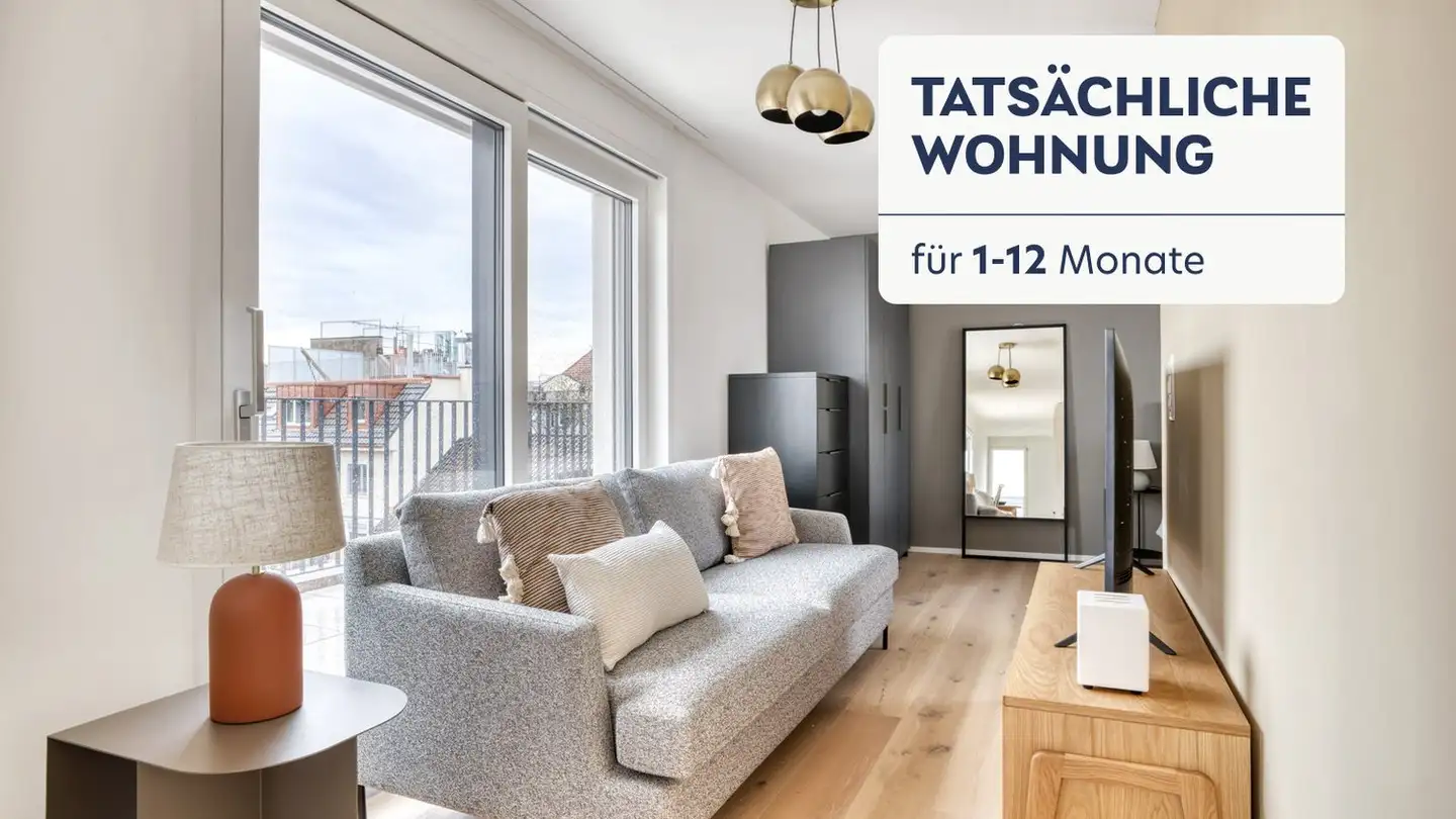 Furnished apartment for rent - Zweierstrasse 119, 8003 Zürich