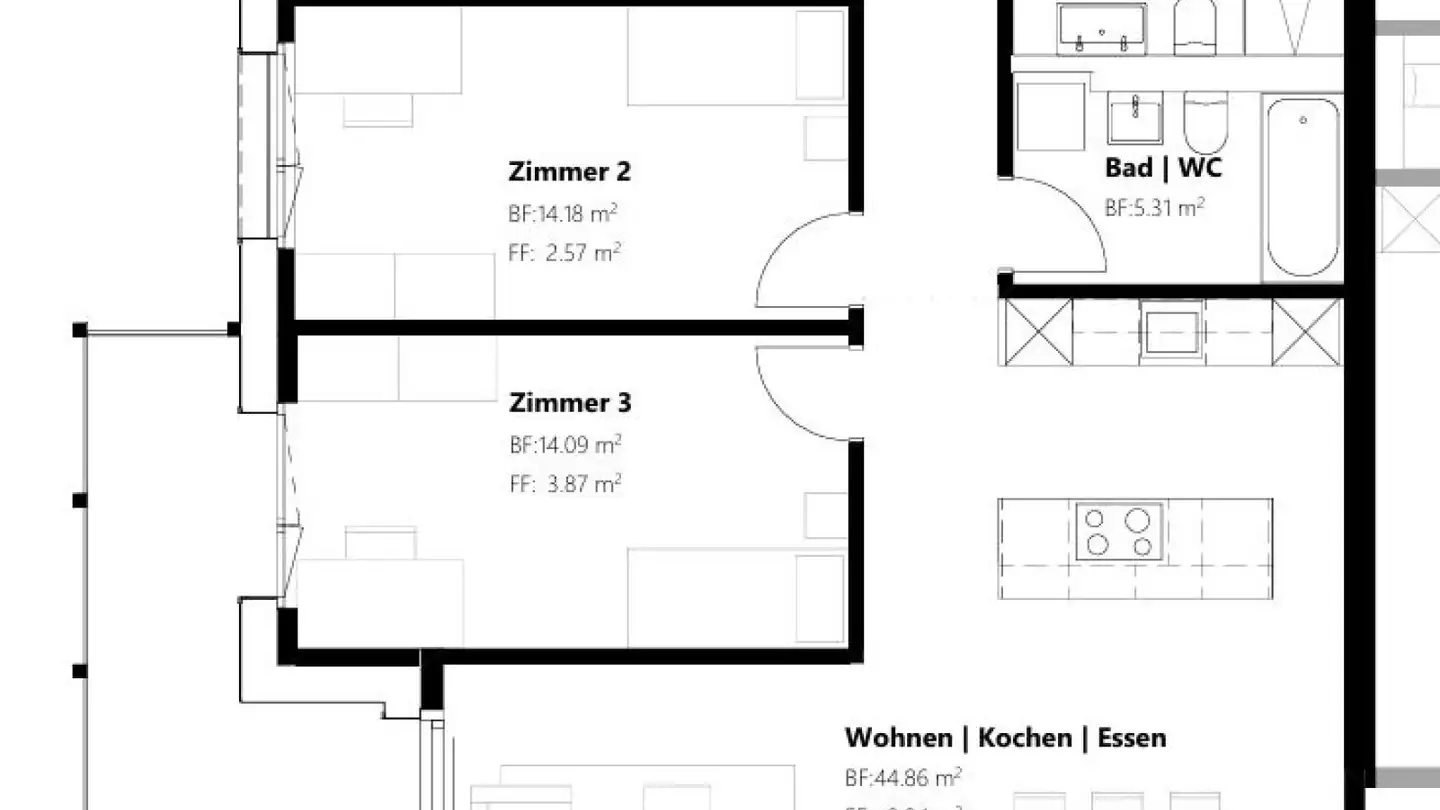 Appartamento in vendita - Bahnhofstrasse, 8594 Güttingen - Foto 2