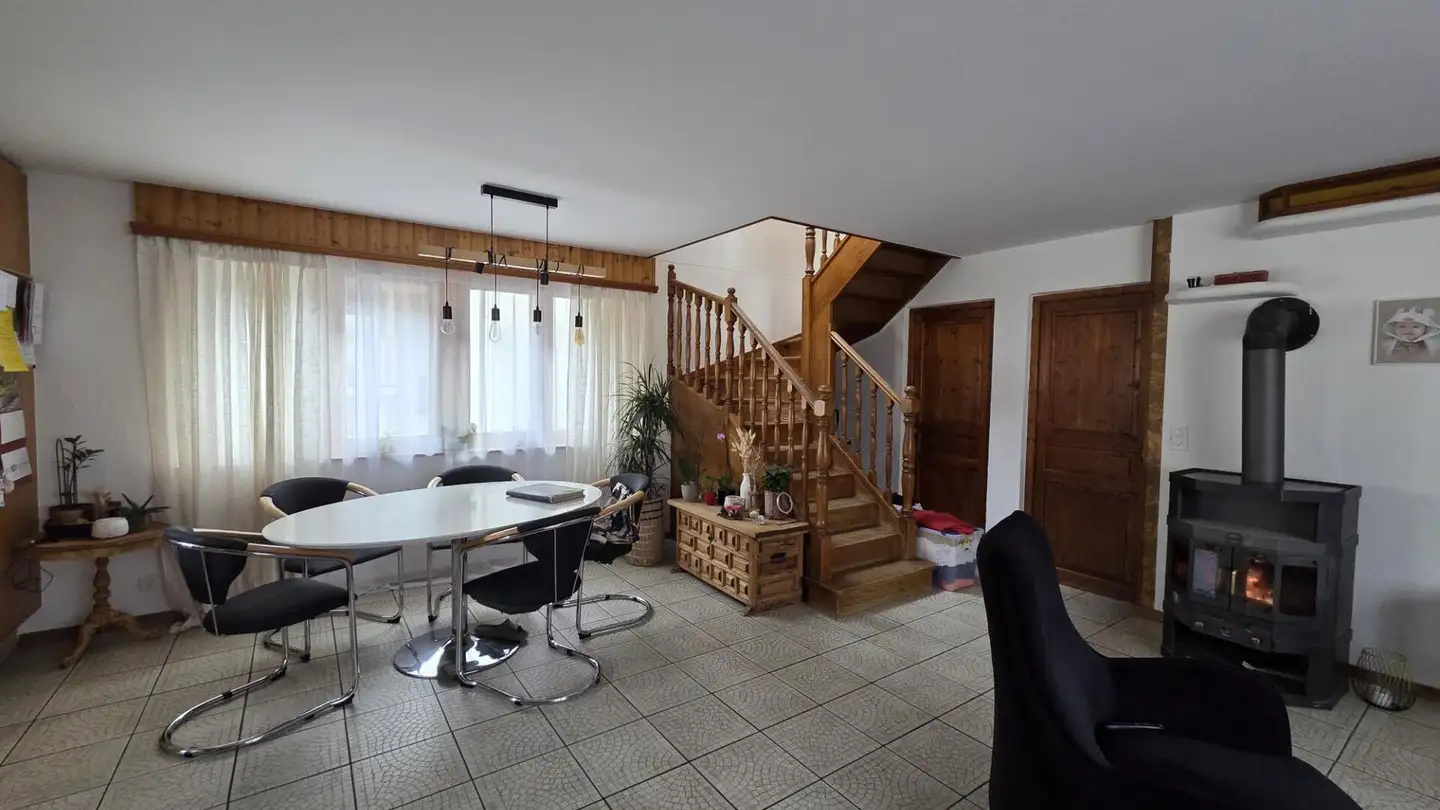 Attic flat for rent - Chemin de l'Eglise 6, 1907 Saxon