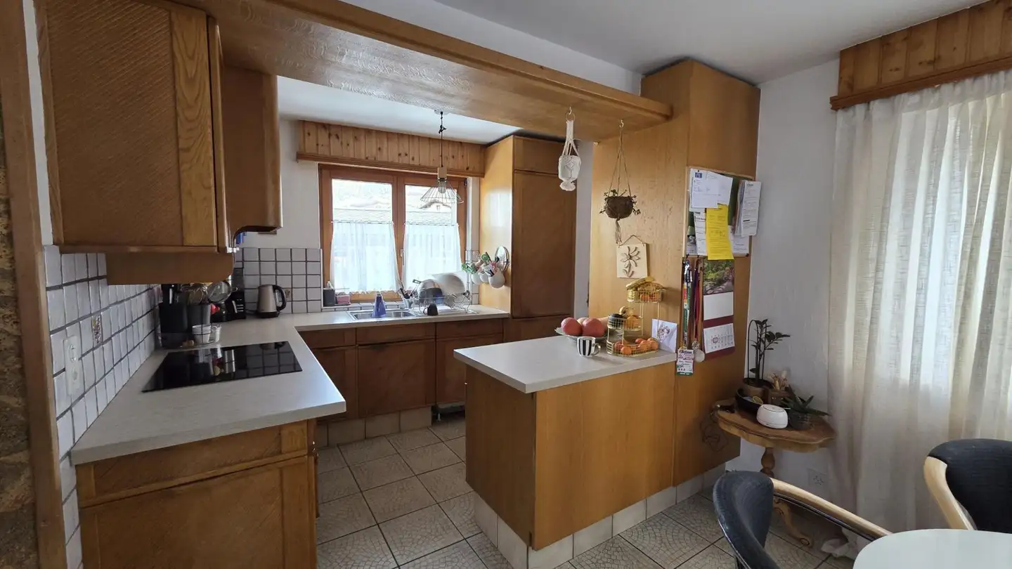 Attic flat for rent - Chemin de l'Eglise 6, 1907 Saxon - Photo 3