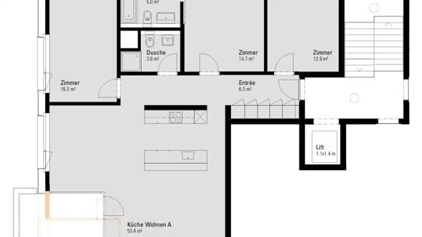 Appartement meublé à louer - 8051 Zürich - Photo 4