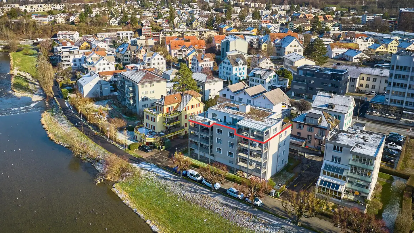 Penthouse mieten - Sihlquai 10, 8134 Adliswil