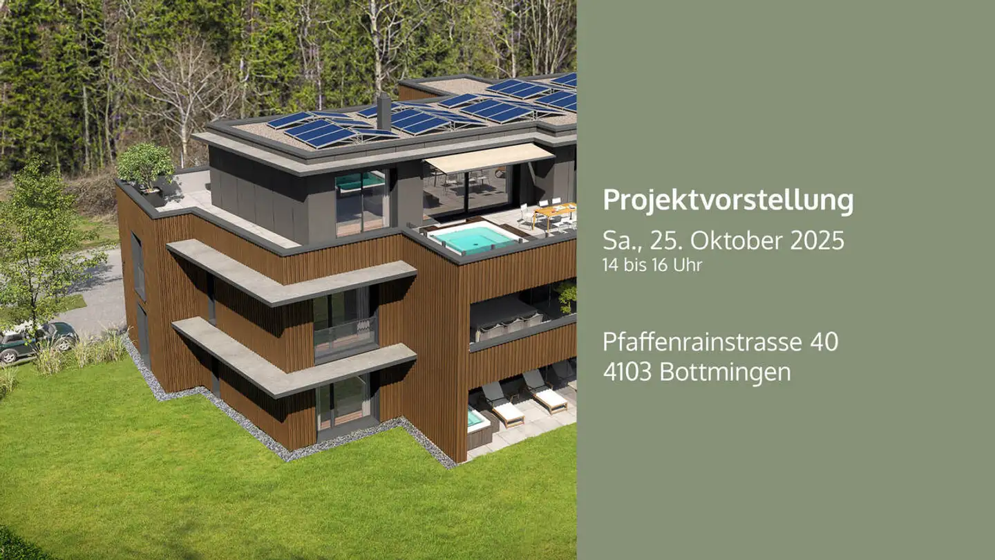 Penthouse kaufen - Pfaffenrainstrasse 40, 4103 Bottmingen