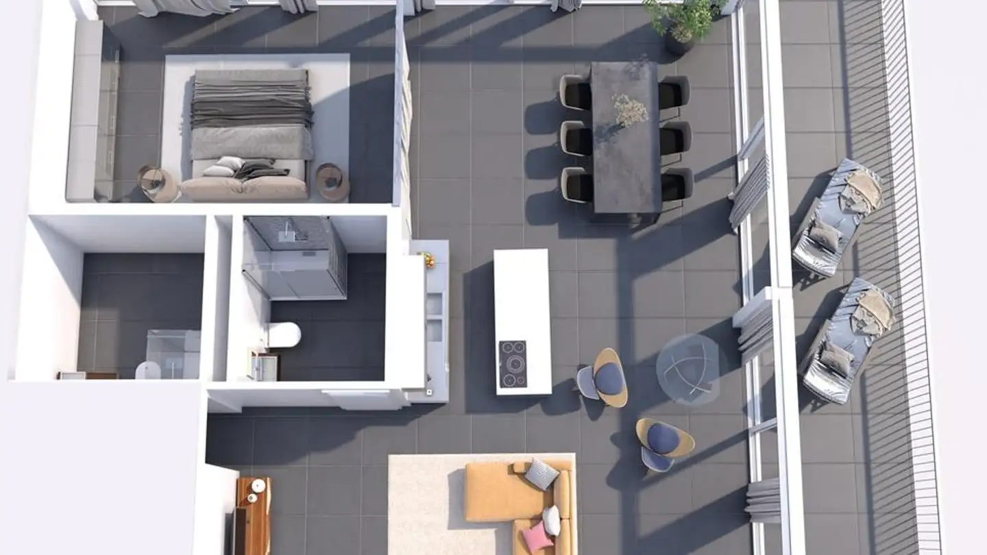 Appartamento in affitto - Route D'antzère 28, 1964 Conthey - Photo 3