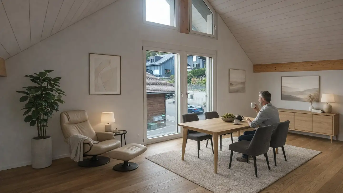 Dachgeschosswohnung kaufen - Krattigstrasse 69, 3700 Spiez - Foto 3