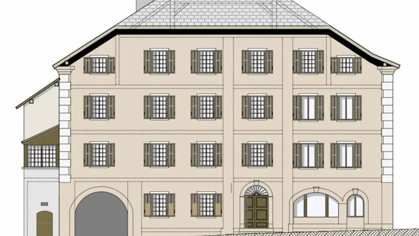 Mischgenutztes Gebäude kaufen - 1955 Chamoson