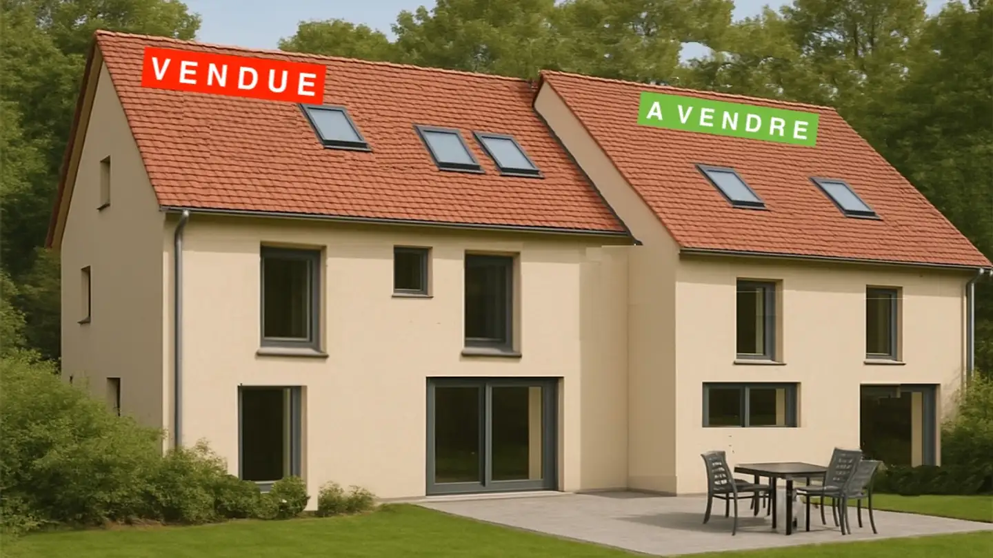 Doppelhaushälfte kaufen - Route De Penthéréaz 13, 1376 Goumoens-la-Ville