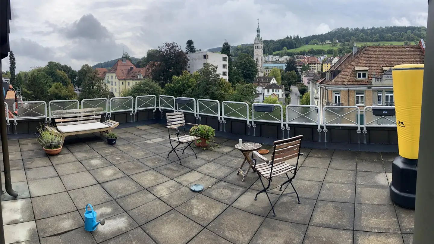 Attique à louer - Rorschacherstrasse 67, 9450 Lüchingen