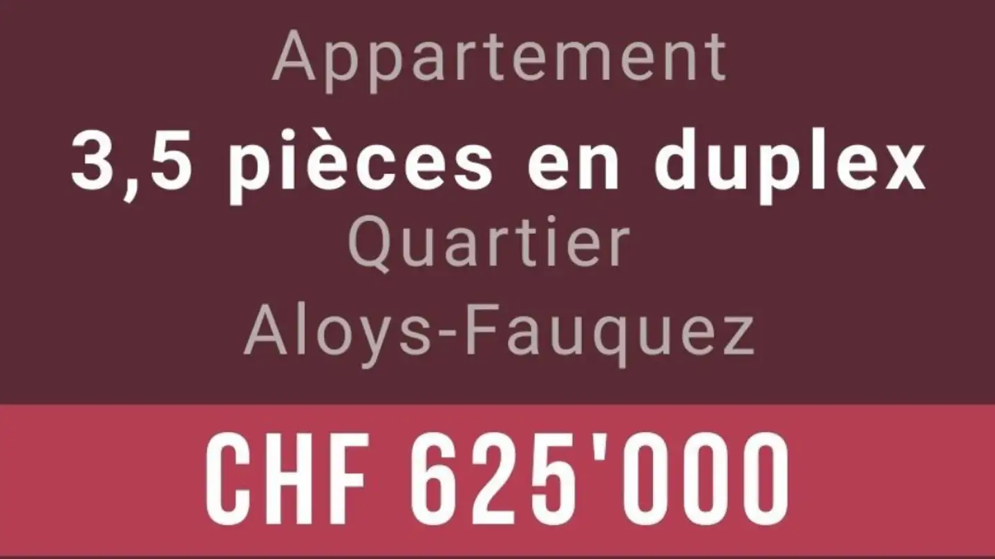 Appartement à vendre - Route Aloys-Fauquez, 1018 Lausanne