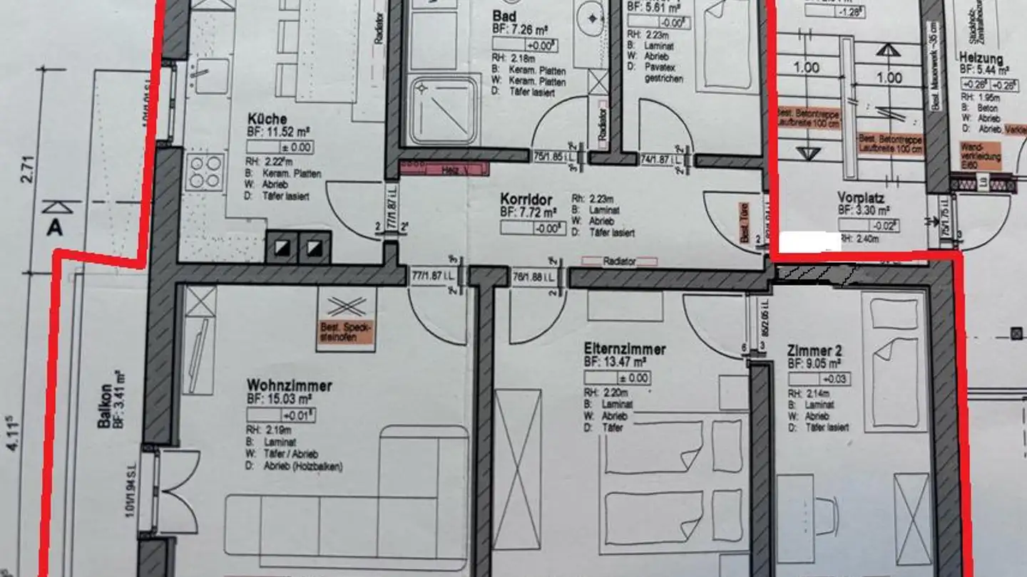 Wohnung mieten - 7148 Lumbrein - Foto 2