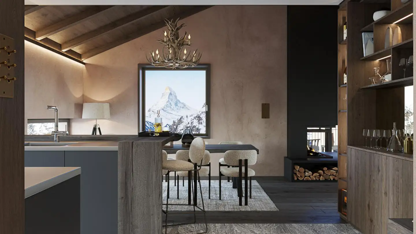 Penthouse mieten - Mittagstadel 42, 3920 Zermatt