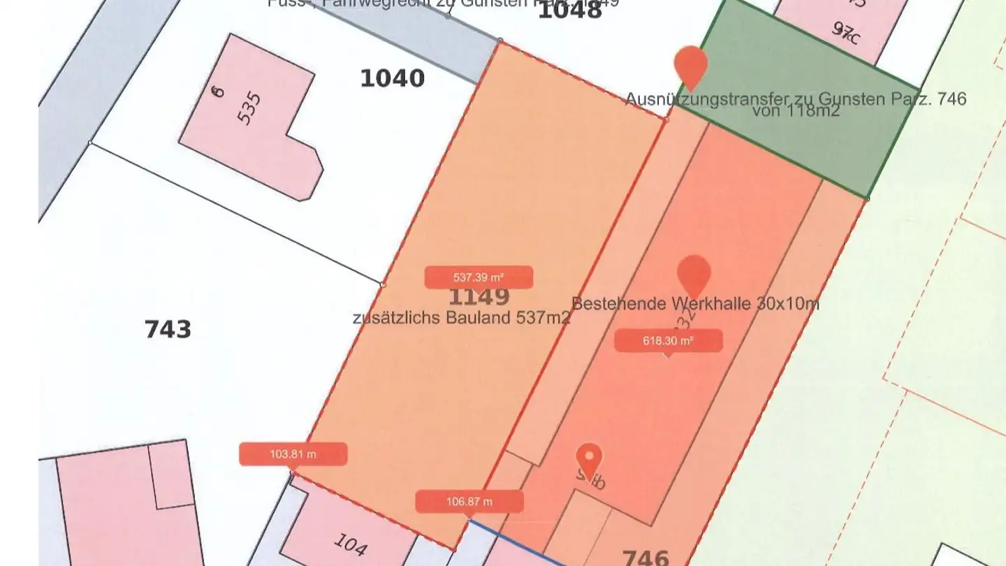 Bauland kaufen - Hauptstrasse 97b, 8264 Eschenz - Foto 2