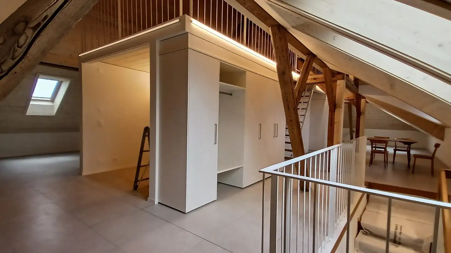 Dachgeschosswohnung mieten - Dorfstrasse 42, 3184 Wünnewil - Foto 4