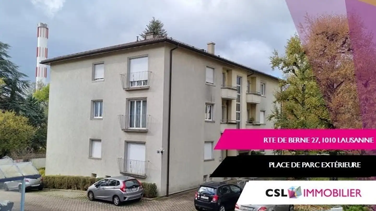 Single garage for rent - Route de Berne 27, 1010 Lausanne