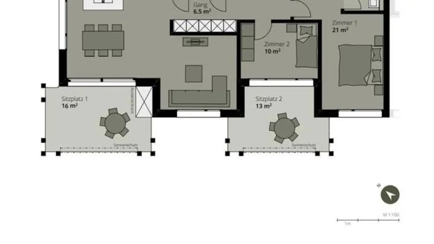 Appartamento in affitto - Sonnrain 3, 6232 Geuensee - Foto 2