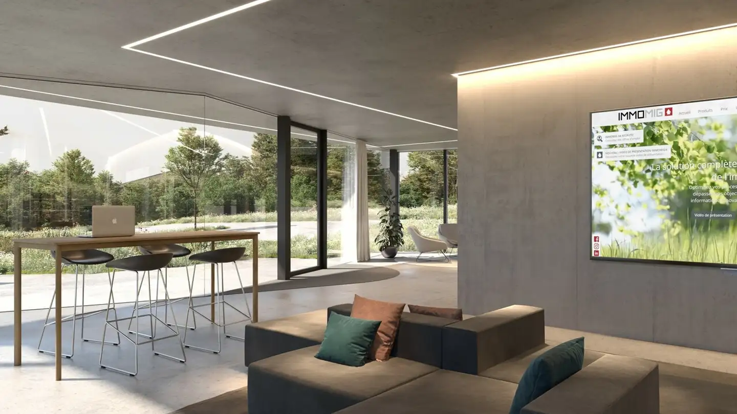 Spazio ufficio in affitto - Birchstrasse, 3186 Düdingen - Photo 2