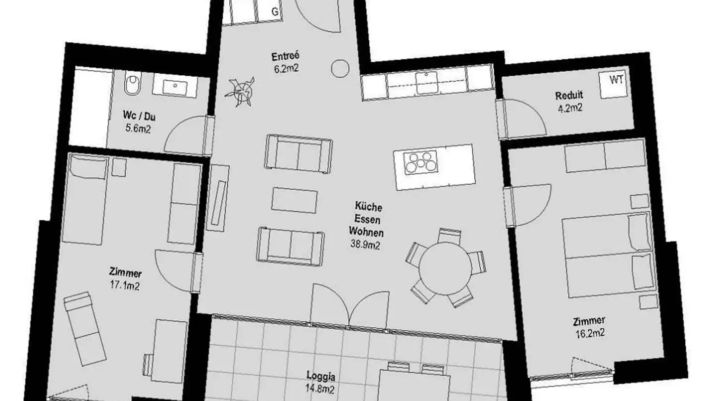 Apartment for rent - Ahornstrasse 31, 6314 Unterägeri - Photo 2