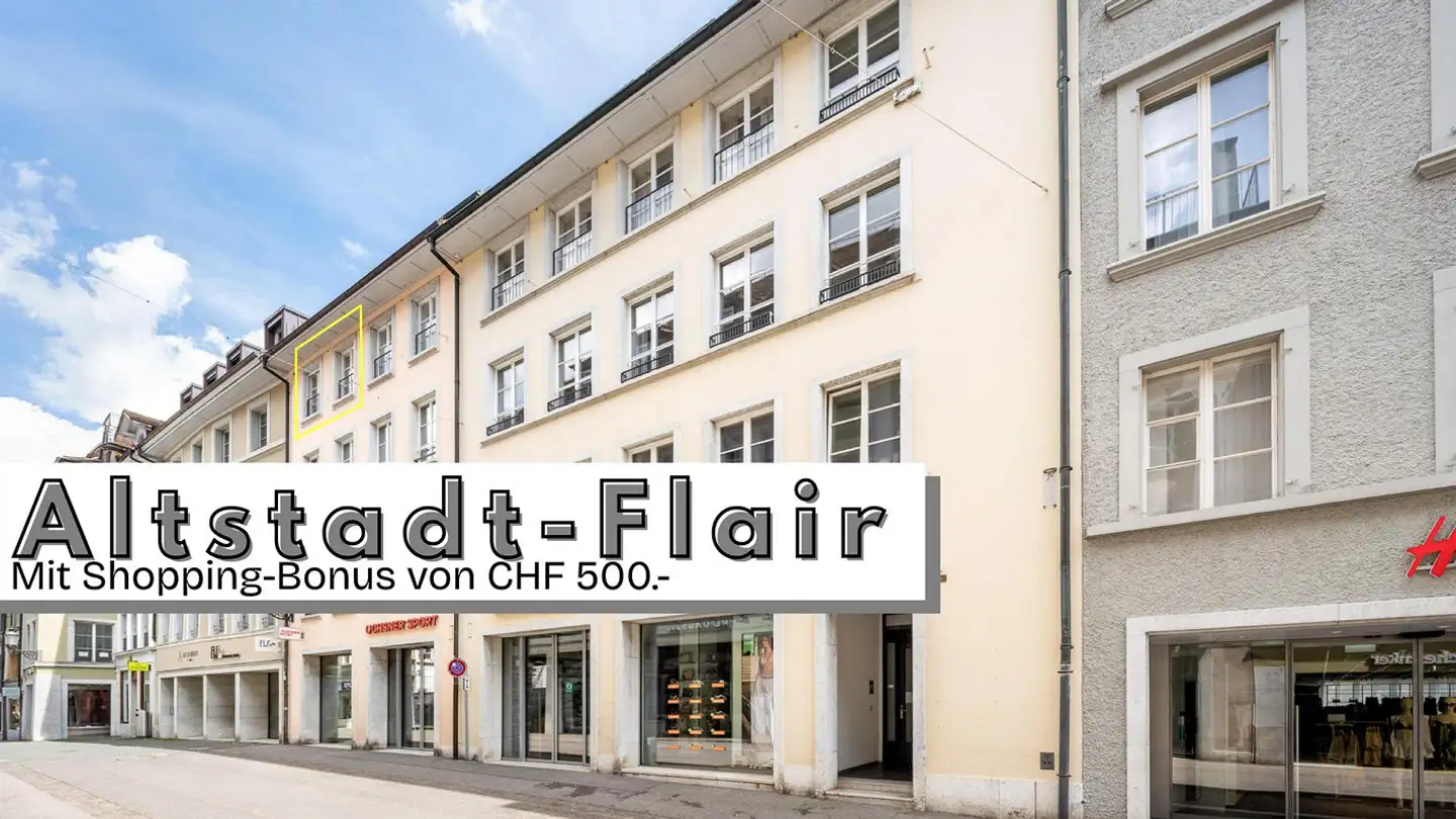 Wohnung mieten - Hauptgasse 14, 4500 Solothurn