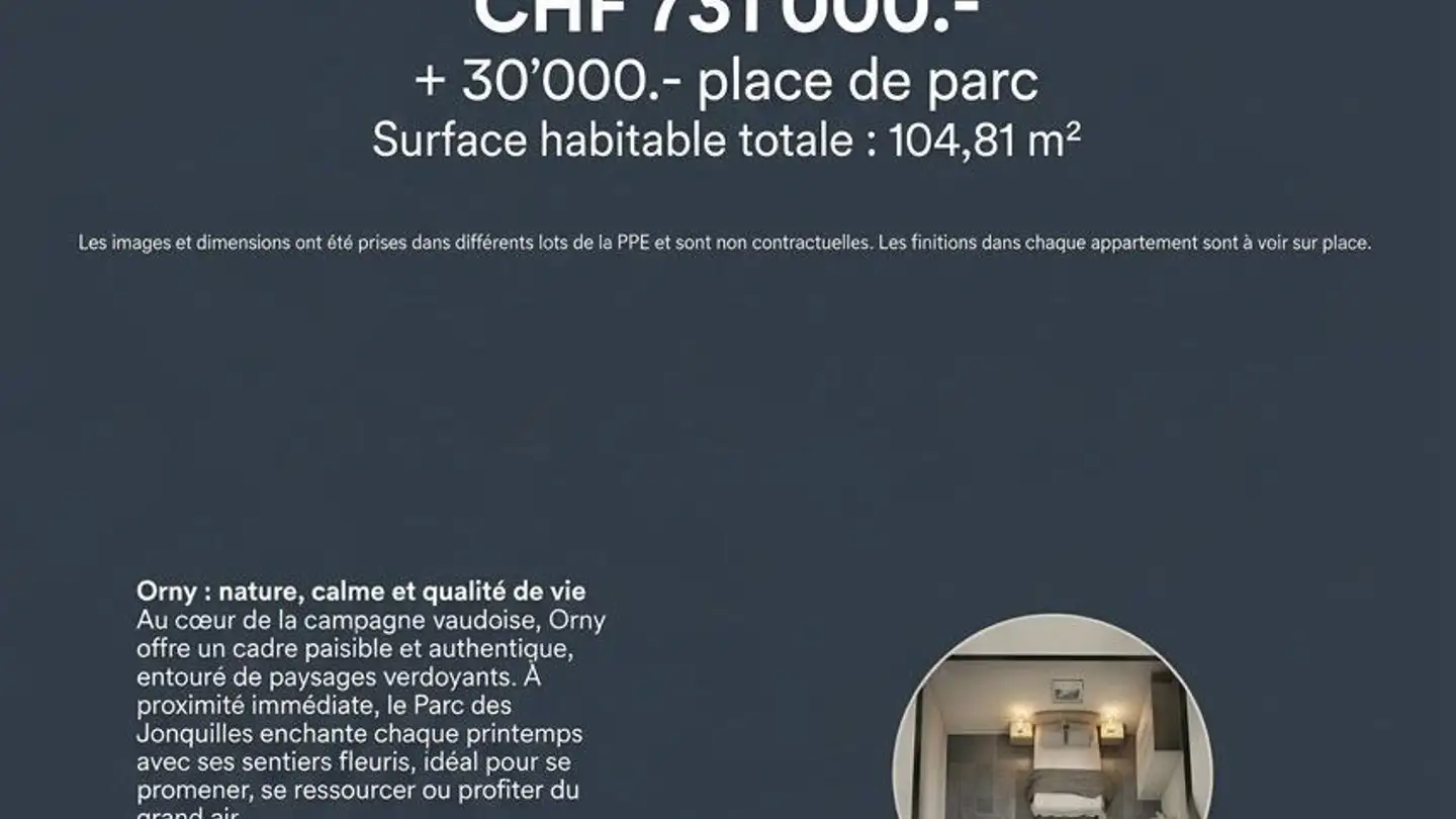 Appartement à vendre - 1317 Orny - Photo 3