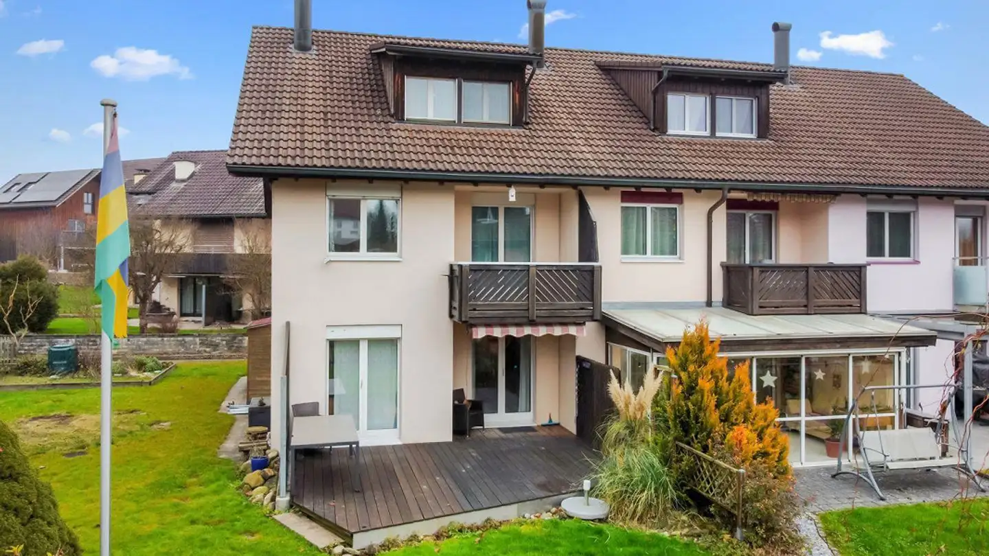 Maison en terrasse à vendre - Am Hofibach 10, 8909 Zwillikon