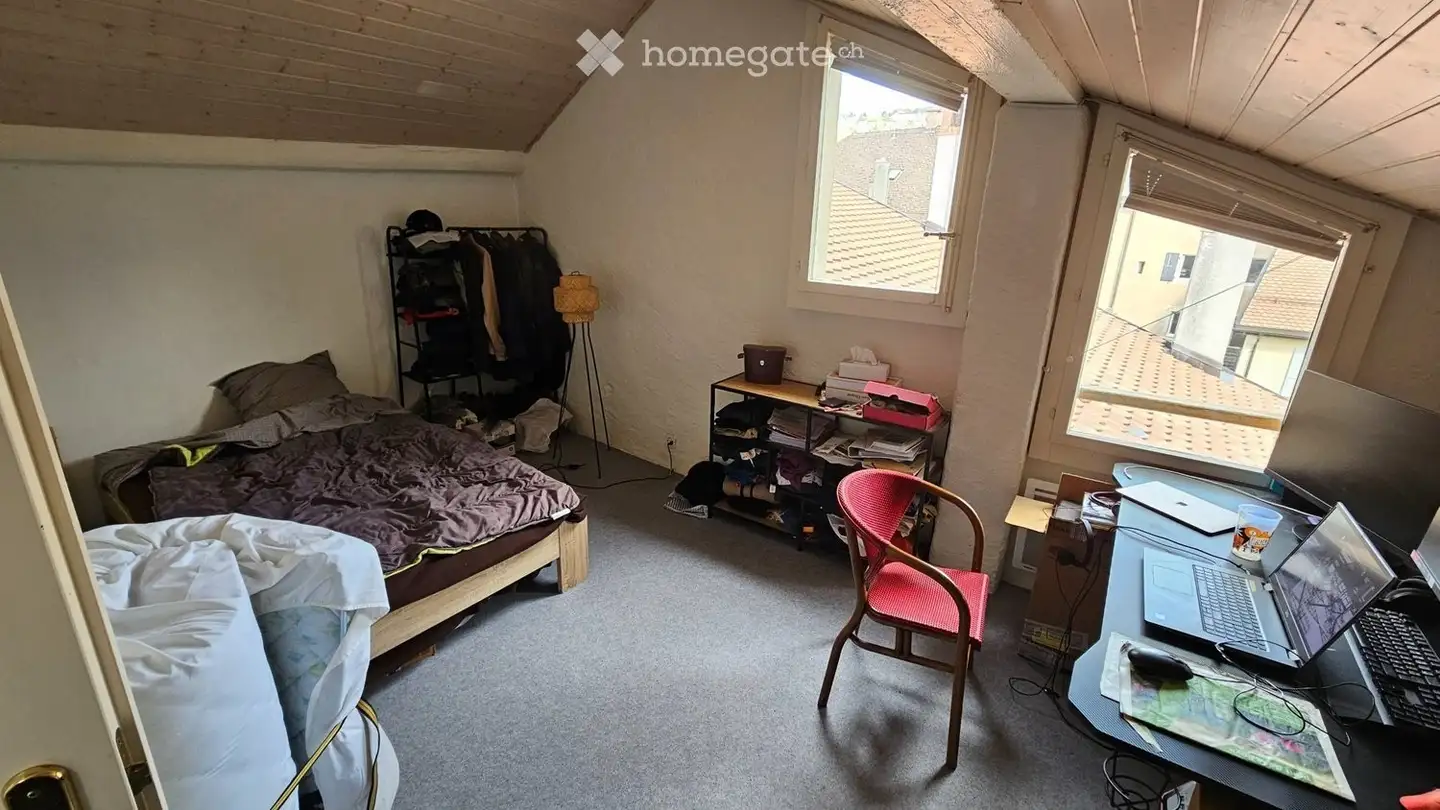 Chambre à louer - Rue Du Voisinand 8, 1095 Lutry