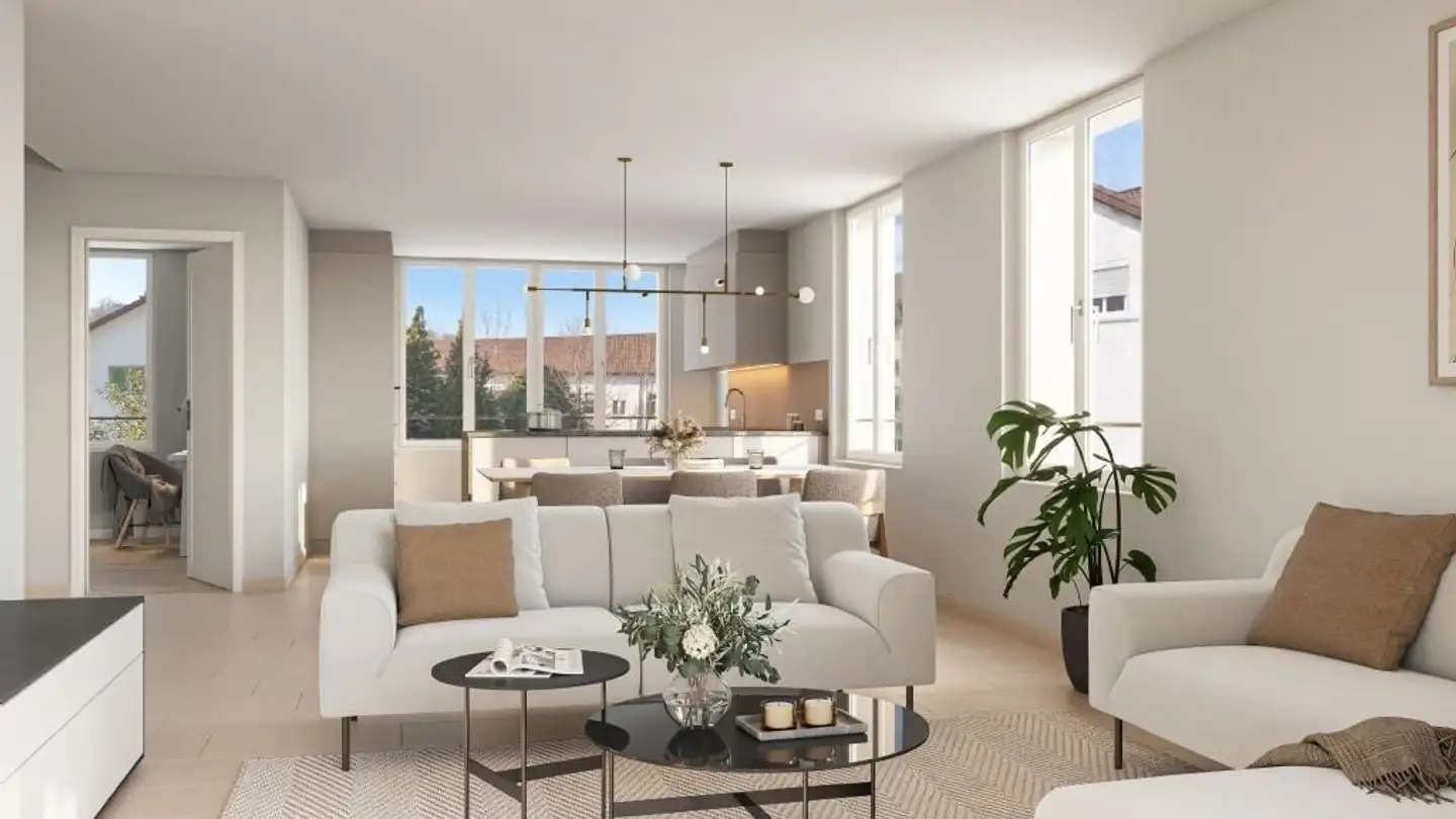 Apartment for rent - Dorfstrasse 13, 5725 Leutwil - Photo 4