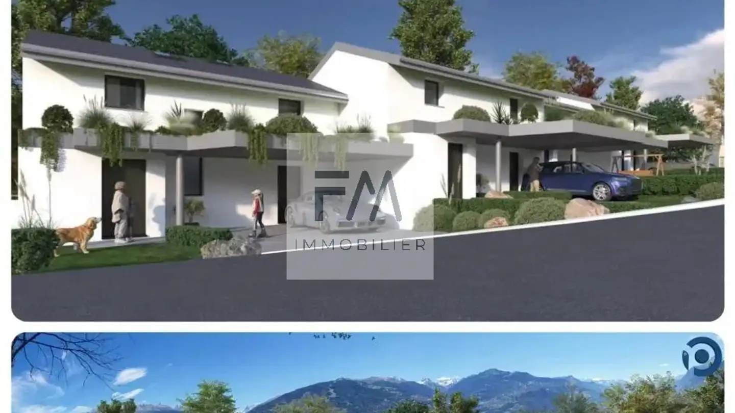 Villa in vendita - 1964 Conthey