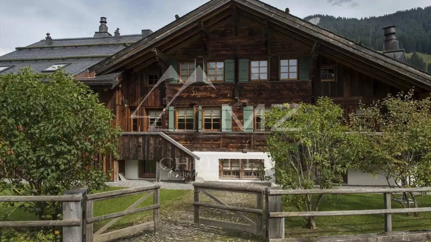 Chalet à vendre - 3785 Gsteig b. Gstaad