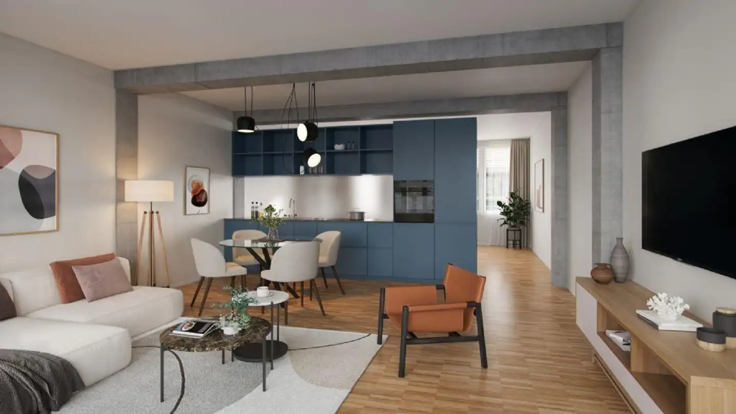 Duplex à louer - Leutwilerstrasse 1, 5724 Dürrenäsch