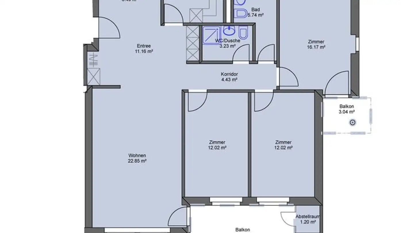 Appartement à louer - Winkelstrasse 33, 4665 Oftringen - Photo 4