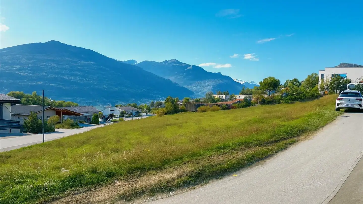 Constructible plot for sale - 1971 Grimisuat