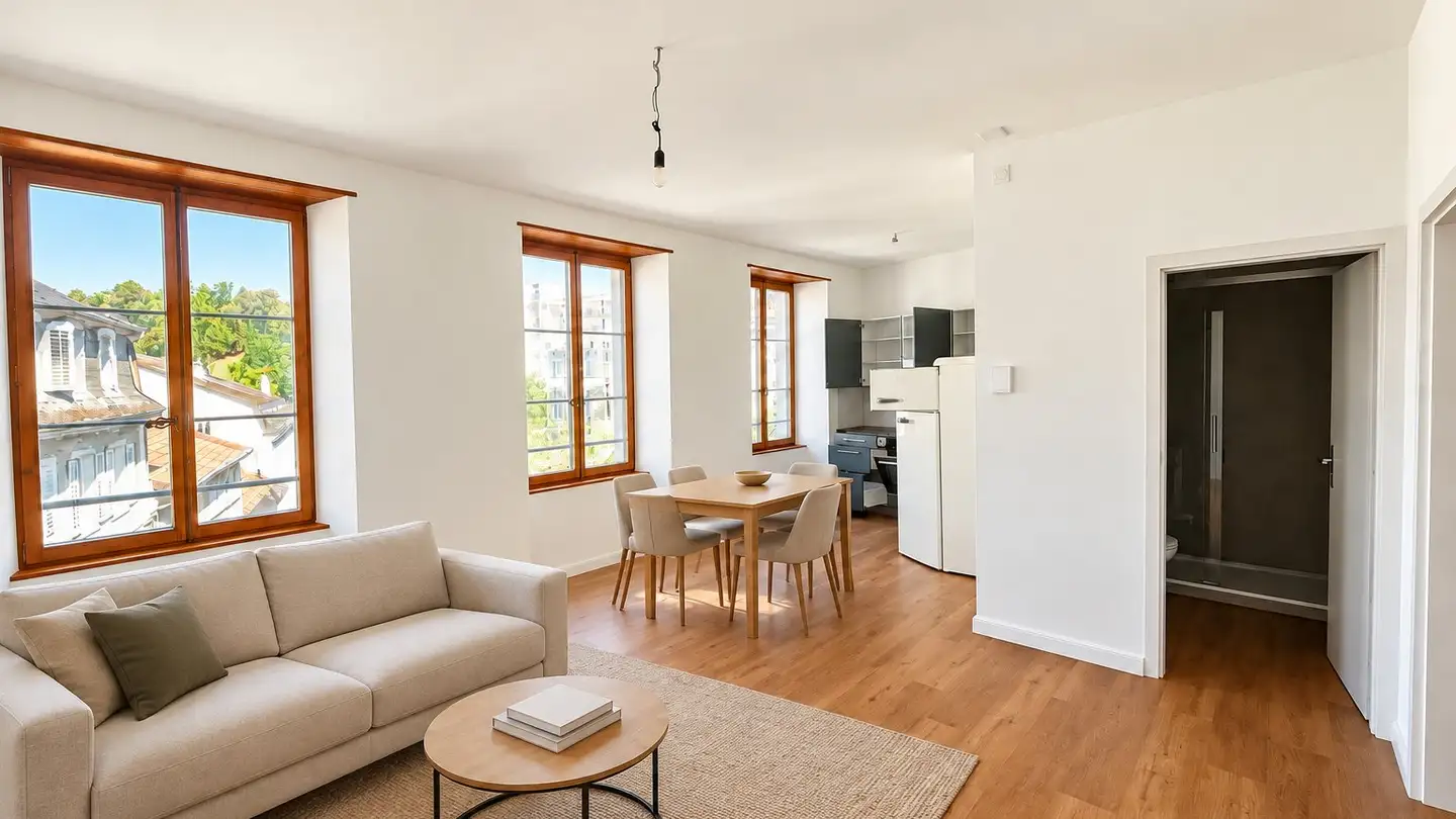 Wohnung mieten - 2900 Porrentruy