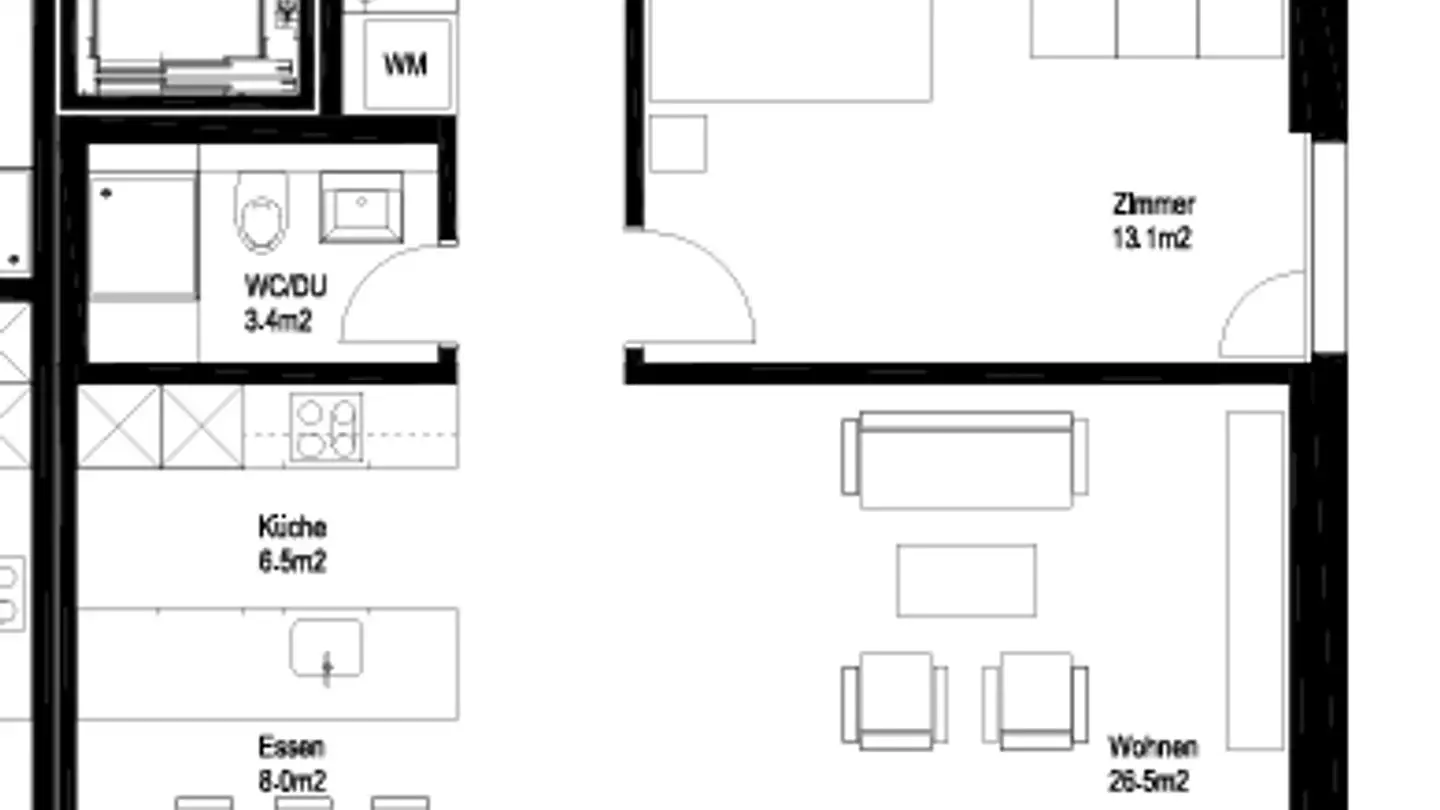 Appartamento in affitto - Stationsstrasse 26, 3626 Hünibach - Foto 3